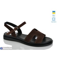 Босоніжки жіночі на літо (6 пар р.36-40) коричневий  "LIKA"