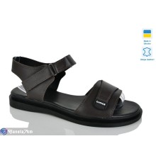 Босоніжки жіночі на літо (6 пар р.36-40) коричневий  "LIKA"