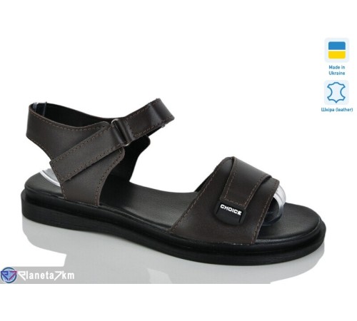 Босоніжки жіночі на літо (6 пар р.36-40) коричневий  "LIKA"