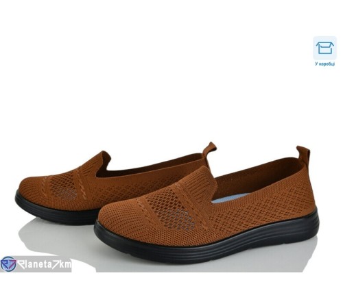 Туфлі жіночі на літо (8 пар р.37-42) коричневий  "KULIBABA"