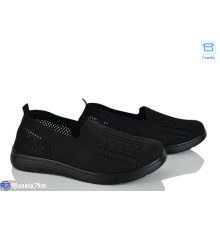 Туфлі жіночі на літо (8 пар р.37-42) чорний  "KULIBABA"