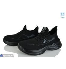 Кросівки чоловічі на літо (8 пар р.40-45) чорний  "KULIBABA"