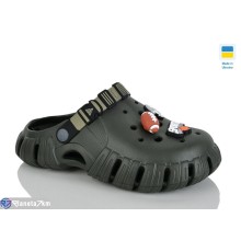 Кроки дитячі на літо (6 пар р.36-40) хакі  "LUCKY"