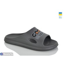 Шлепки дитячі на літо (6 пар р.36-41) сірий  "LUCKY"