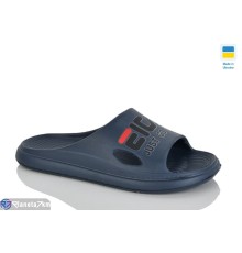 Шлепки дитячі на літо (6 пар р.36-41) синій  "LUCKY"