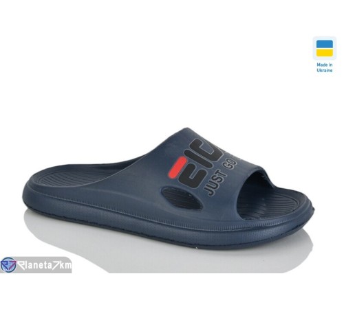 Шлепки дитячі на літо (6 пар р.36-41) синій  "LUCKY"