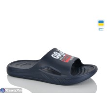 Шлепки дитячі на літо (8 пар р.38-41) синій  "LUCKY"