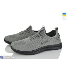 Кросівки чоловічі на літо (10 пар р.41-45) сірий  "LUCKY"