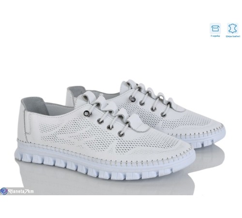 Кросівки жіночі на літо (8 пар р.37-41) білий  "LISA"