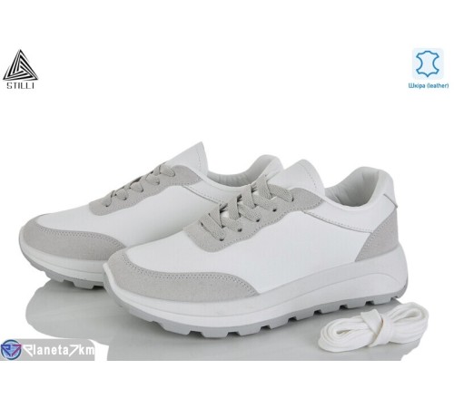 Кросівки жіночі на весну/осінь (8 пар р.36-41) білий  "STILLI Group"