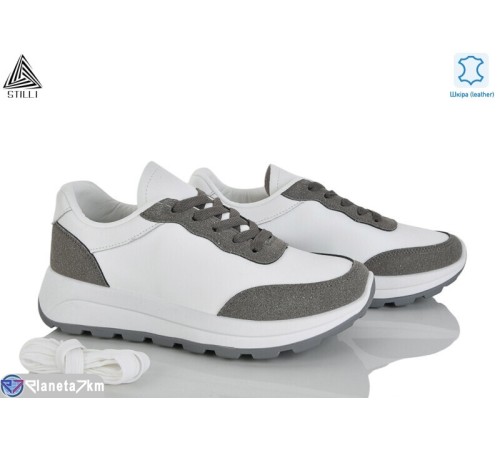 Кросівки жіночі на весну/осінь (8 пар р.36-41) білий  "STILLI Group"