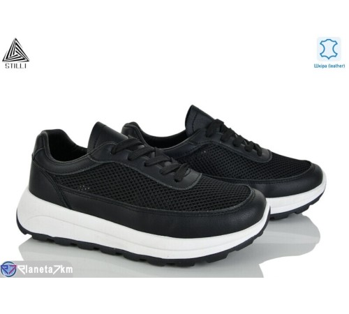 Кросівки жіночі на літо (8 пар р.36-41) чорний  "STILLI Group"