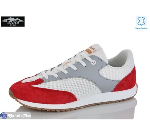 Кросівки жіночі на весну/осінь (8 пар р.36-41) червоний  "Baas"