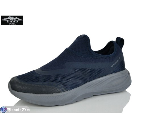 Кросівки чоловічі на весну/осінь (8 пар р.41-46) синій  "Baas"