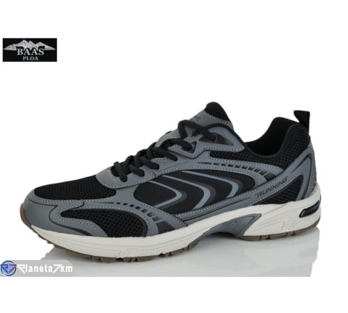 Кросівки чоловічі на весну/осінь (6 пар р.47-49) чорний  "Baas"