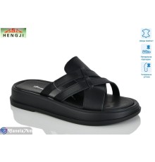 Шлепки жіночі на літо (8 пар р.36-41) чорний  "HENGJI-ELENA"