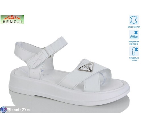 Босоніжки жіночі на літо (8 пар р.36-41) білий  "HENGJI-ELENA"