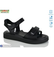 Босоніжки жіночі на літо (8 пар р.36-41) чорний  "HENGJI-ELENA"