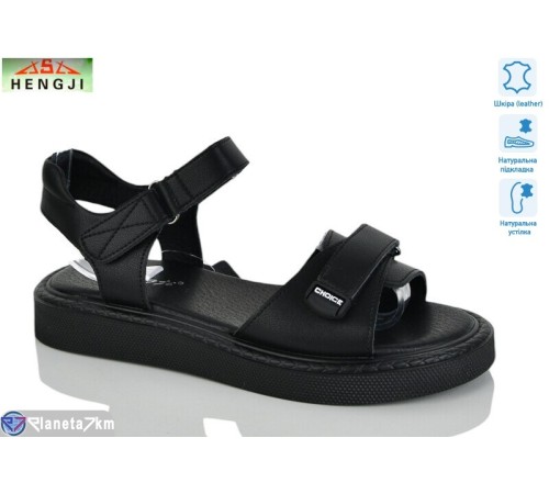 Босоніжки жіночі на літо (8 пар р.36-41) чорний  "HENGJI-ELENA"