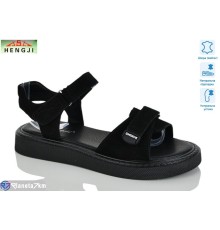 Босоніжки жіночі на літо (8 пар р.36-41) чорний  "HENGJI-ELENA"