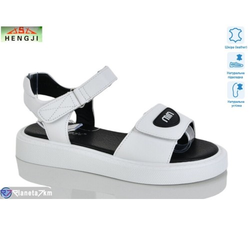 Босоніжки жіночі на літо (8 пар р.36-41) білий  "HENGJI-ELENA"