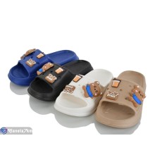 Шлепки дитячі на літо (12 пар р.30-35) мікс  "Melinda"