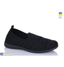 Сліпони жіночі на літо (10 пар р.36-40) чорний  "MURMUR"