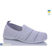 Сліпони жіночі на літо (10 пар р.36-40) сірий  "MURMUR"