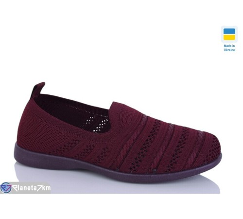 Сліпони жіночі на літо (10 пар р.36-40) бордовий  "MURMUR"
