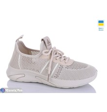 Кросівки жіночі на літо (10 пар р.36-40) бежевий  "MURMUR"