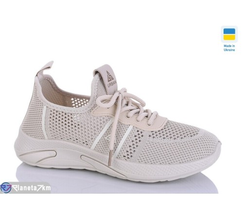 Кросівки жіночі на літо (10 пар р.36-40) бежевий  "MURMUR"