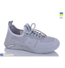 Кросівки жіночі на літо (10 пар р.36-40) сірий  "MURMUR"