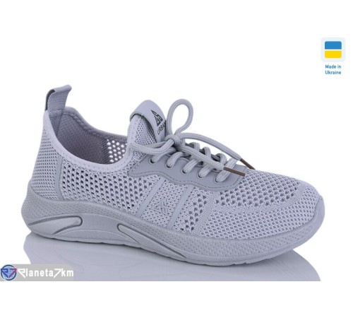 Кросівки жіночі на літо (10 пар р.36-40) сірий  "MURMUR"