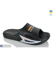 Шлепки чоловічі на літо (8 пар р.41-46) чорний  "Korka"