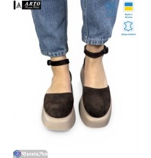 Босоніжки жіночі на літо (8 пар р.36-40) коричневий  "ARTO"