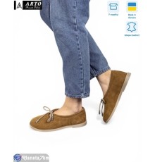 Туфлі жіночі на весну/осінь (6 пар р.36-40) коричневий  "ARTO"