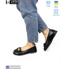 Туфлі жіночі на весну/осінь (6 пар р.36-41) чорний  "ARTO"