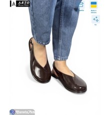 Туфлі жіночі на літо (8 пар р.36-40) коричневий  "ARTO"