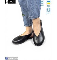 Туфлі жіночі на літо (8 пар р.36-40) чорний  "ARTO"