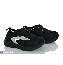 Дитячі кросівки на літо (12 пар р.21-26) чорний  "Gama"