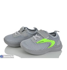 Дитячі кросівки на літо (12 пар р.21-26) сірий  "Gama"