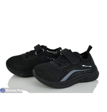 Дитячі кросівки на літо (12 пар р.21-26) чорний  "Gama"