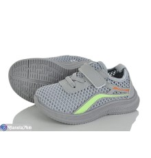 Дитячі кросівки на літо (12 пар р.21-26) сірий  "Gama"