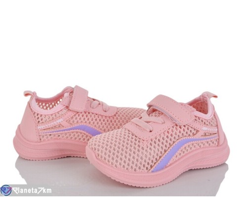 Дитячі кросівки на літо (12 пар р.21-26) рожевий  "Gama"