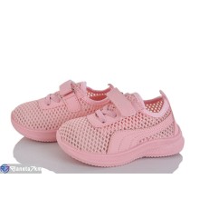Дитячі кросівки на літо (12 пар р.21-26) рожевий  "Gama"