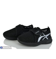 Дитячі кросівки на літо (12 пар р.21-26) чорний  "Gama"