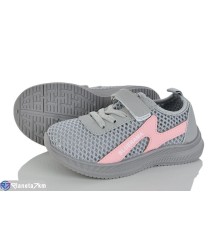 Дитячі кросівки на літо (12 пар р.26-31) сірий  "Gama"