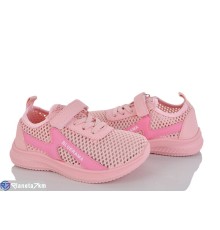 Дитячі кросівки на літо (12 пар р.26-31) рожевий  "Gama"