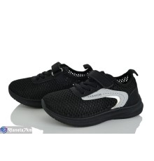 Дитячі кросівки на літо (12 пар р.26-31) чорний  "Gama"