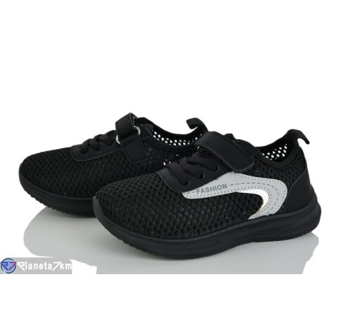 Дитячі кросівки на літо (12 пар р.26-31) чорний  "Gama"